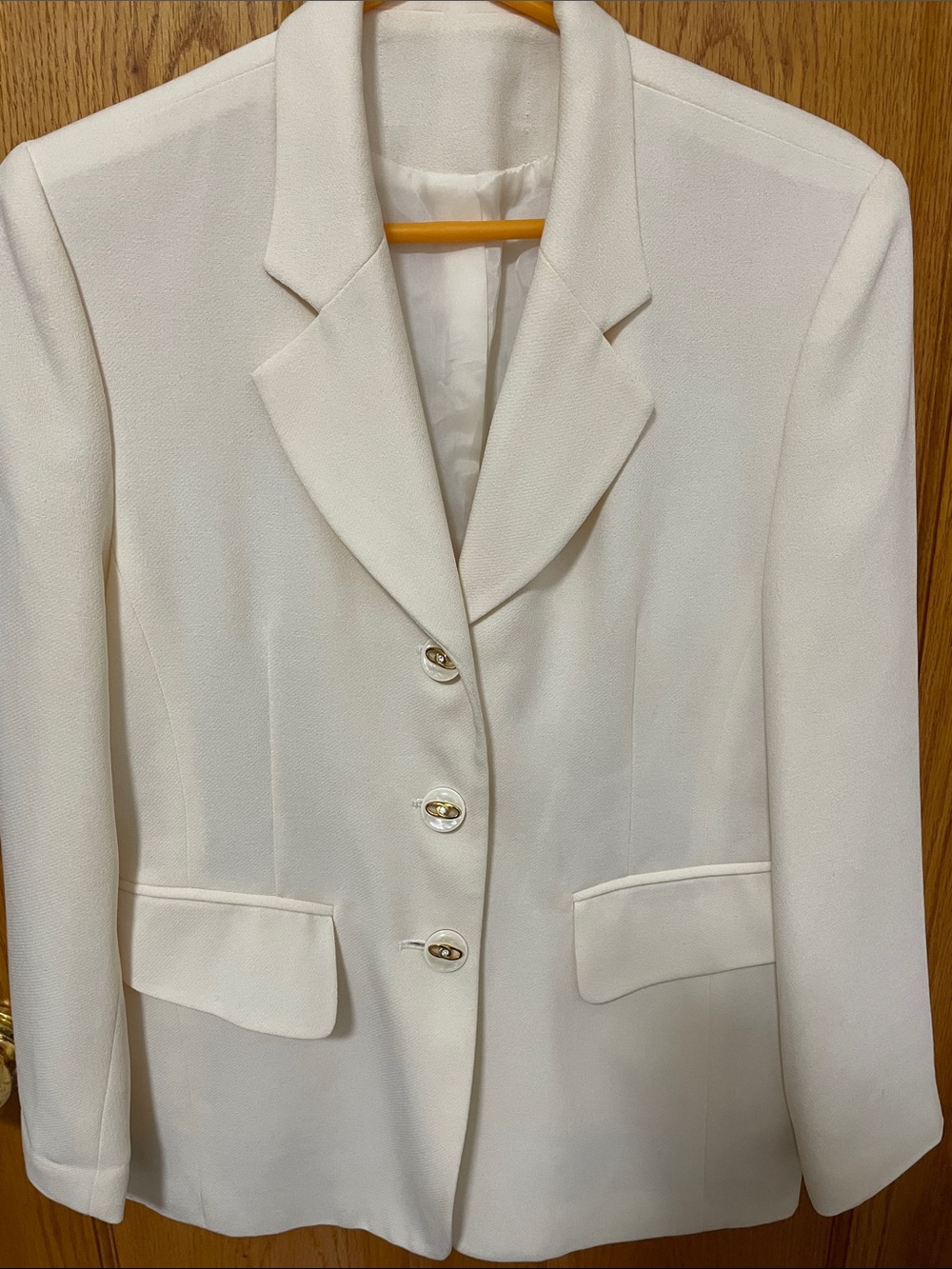Vintage Ivory Women's Blazer Jacket